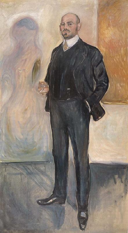 Heinrich Eduard Linde-Walther Portrat Walther Rathenau oil painting image
